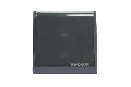 Windsor Pioneer Gun Metal 1 Gang Blank Plate - P41DH