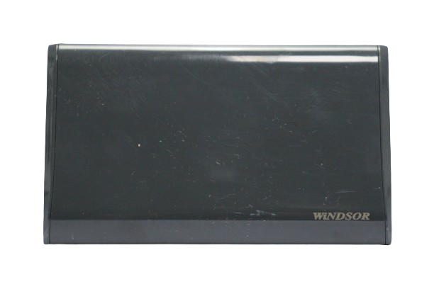 Windsor Pioneer Gun Metal 2-Gang Blank Plate - P42DH