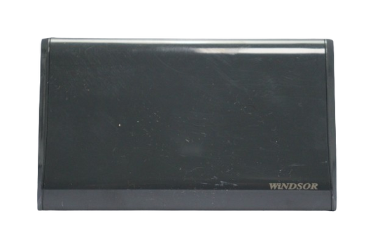 Windsor Pioneer Gun Metal 2-Gang Blank Plate - P42DH
