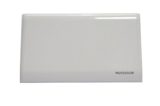 Windsor Pioneer White 2-Gang Blank Plate - P42F