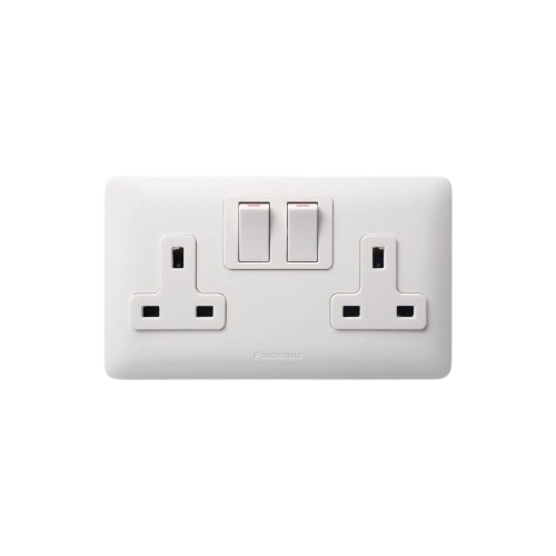 13A Twin Switched Socket – W2 Series