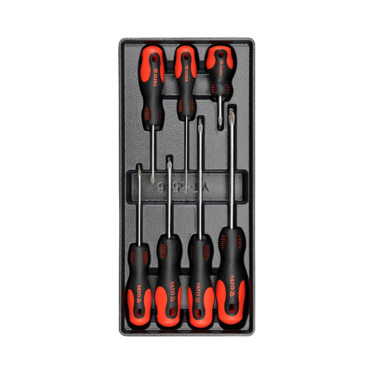 YATO 7PCS Phillips Screwdriver Set with PVC Tray YT-5536