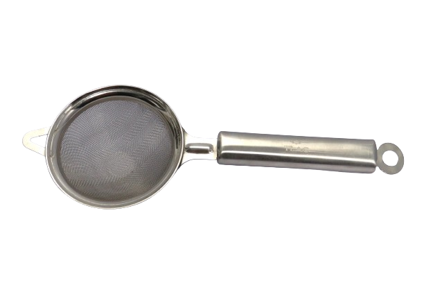 TLAC Stainless Steel Tea Strainer with Pipe Handle