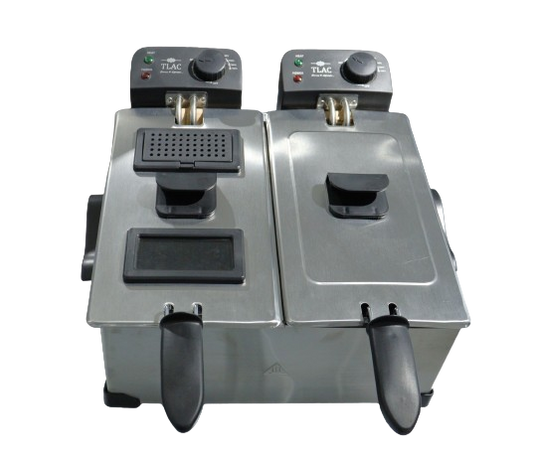TLAC Deep Fryer with Double Pots 6L 275W - TL-DF-6L