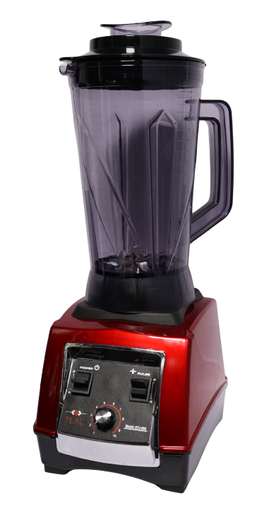 Commercial Blender – 2200W, 5L (Red/Black)