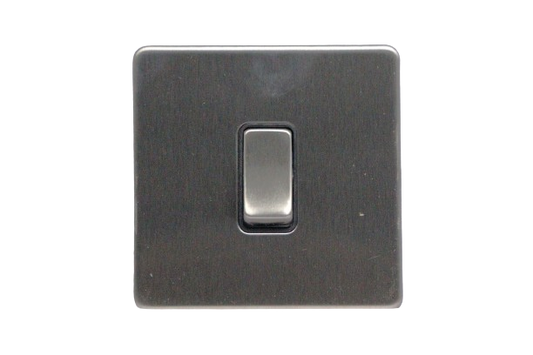 Windsor VIP Chrome 1 Gang 1 Way Switch 1A - VC31Y