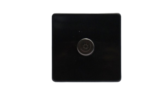 Windsor VIP Black 1 Gang 5W Dimmer Switch, Single Pole - VC355GB