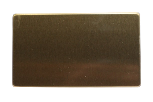 Windsor VIP Gold 2 Gang Blank Plate - VC42J