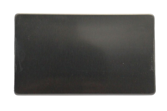 Windsor VIP Chrome 2 Gang Blank Plate - VC42Y