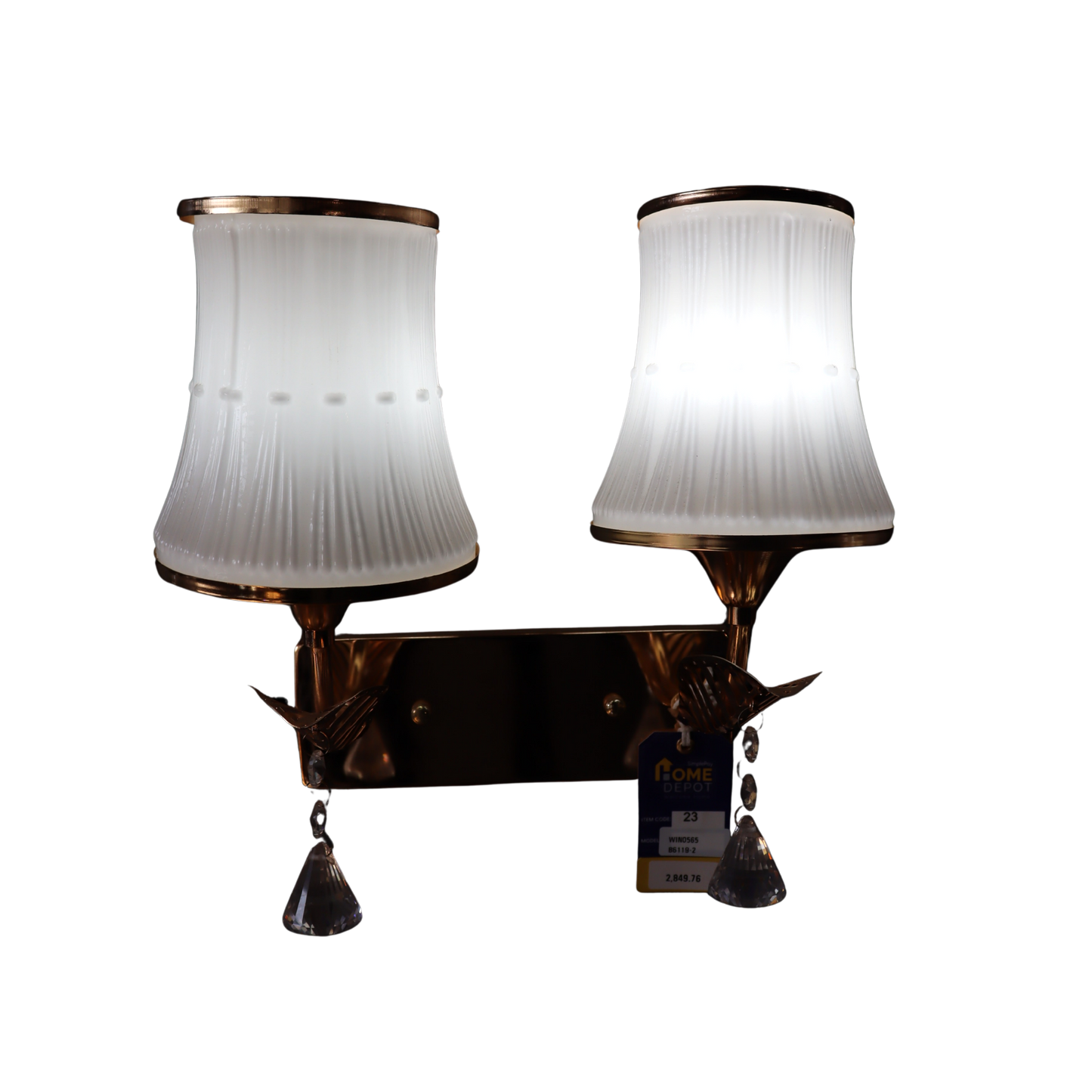 Wall Fitting E27 B6119-2 FGD – Pusite Windsor Modern Wall Light