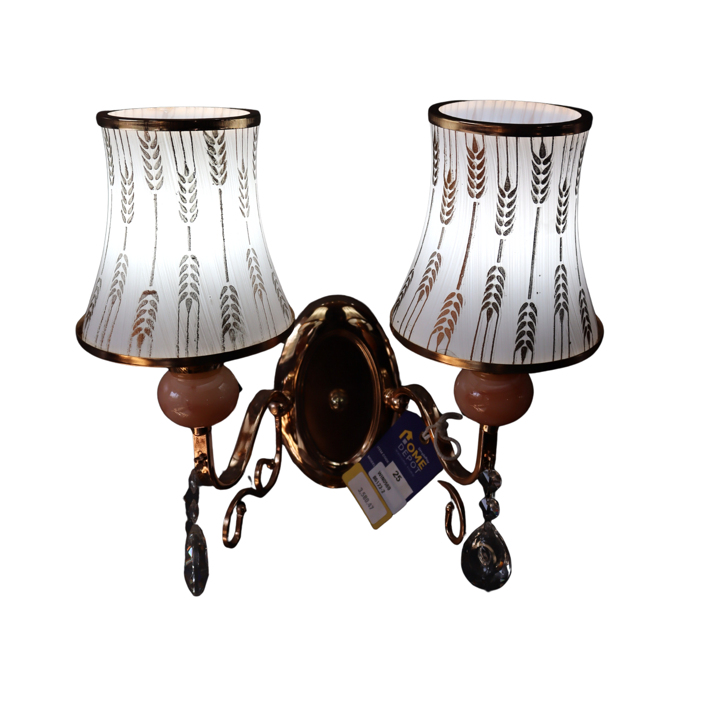 Wall Fitting E27 B6123-2 FGD – Pusite Windsor Modern Wall Light