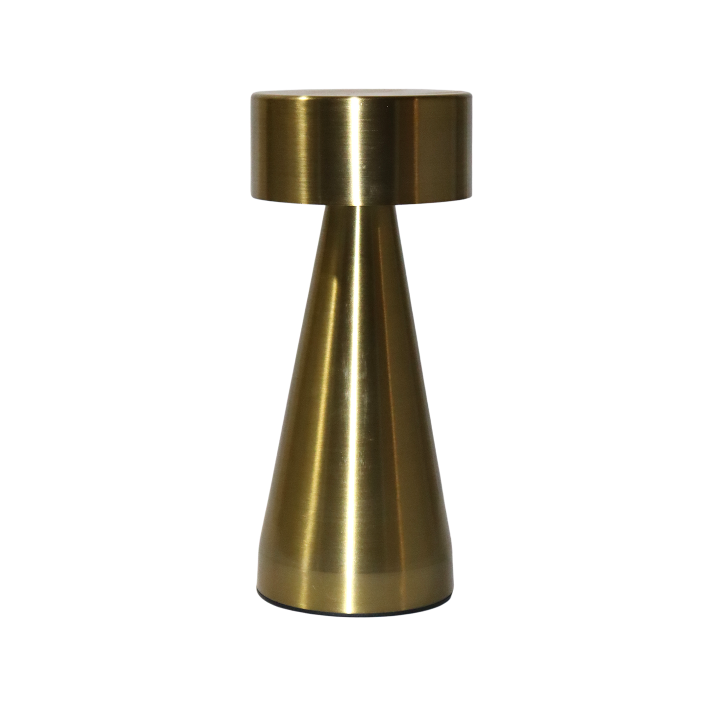 Rechargeable LED Table Lamp SZY-Q003 Gold – Stepless Dimming USB Charging – 10x22cm