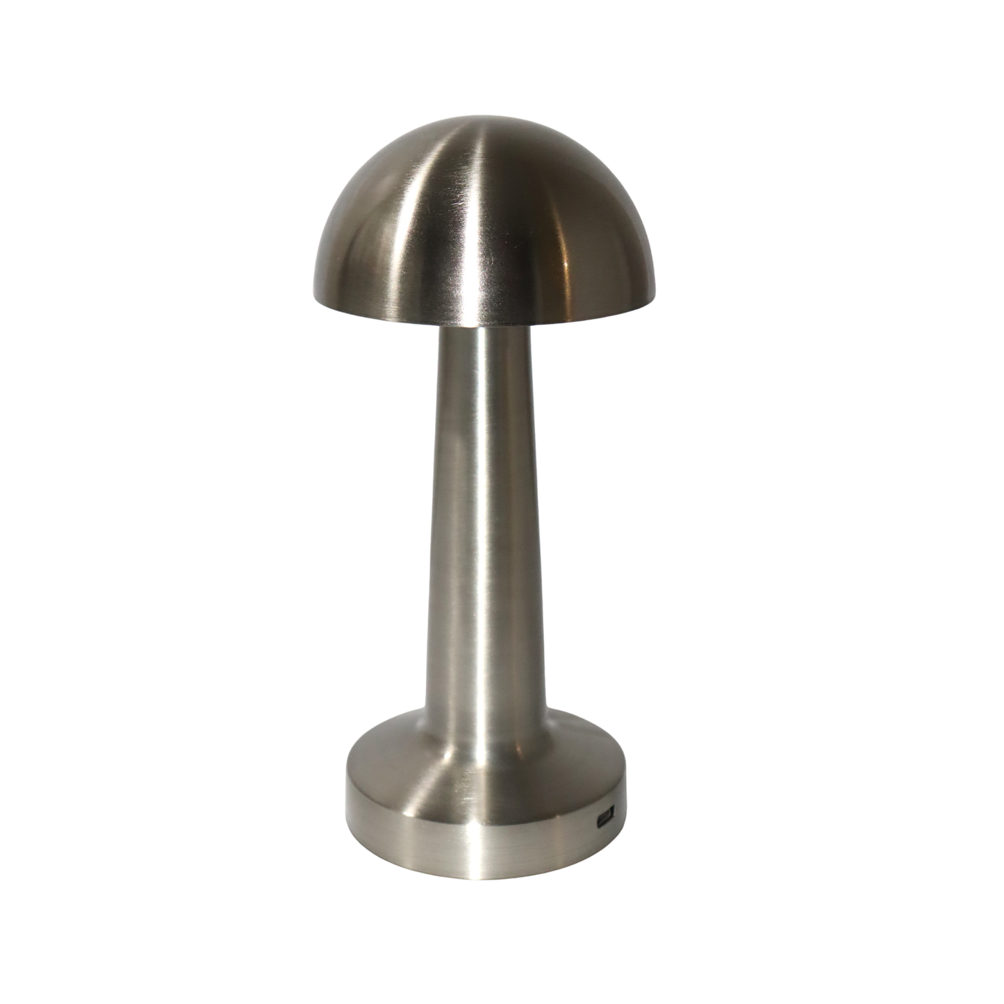Rechargeable LED Table Lamp SZY-V001 Chrome – Stepless Dimming USB Charging – 10x22.5cm