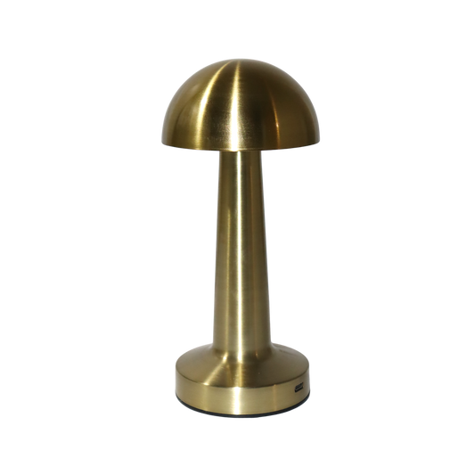 Rechargeable LED Table Lamp SZY-V001 Gold – Stepless Dimming USB Charging – 10x22.5cm