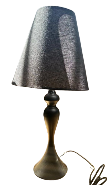 Black painting table lamp