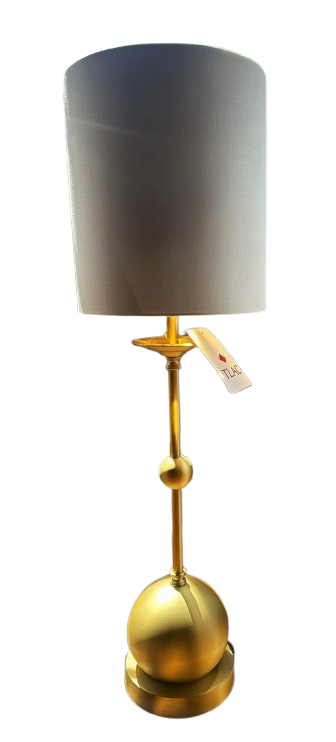 Satin Gold Finish Table Lamp