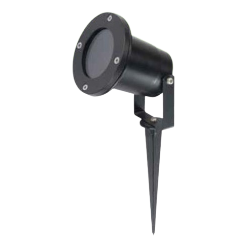 LED Pin Lamp, 1*GU5.3 (MR16), Aluminum, 100mm Diameter x 330mm Height, Black – YD-6004