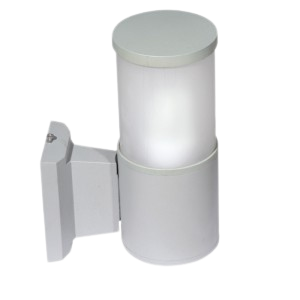 Wall Lamp, 1*E27, Grey Aluminium & Glass, 110mm x 175mm x 210mm – YD4805-D110