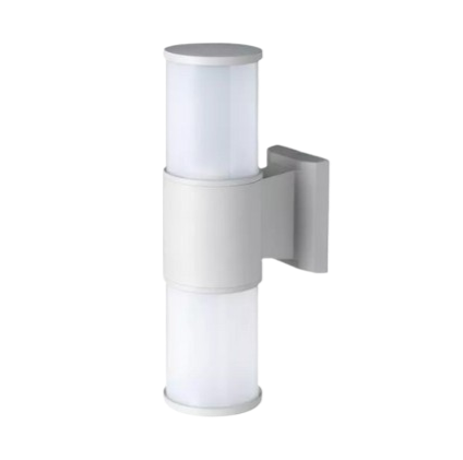Wall Lamp, 2*E27, Grey Aluminium & Glass, 110mm x 175mm x 320mm – YD4808-D110
