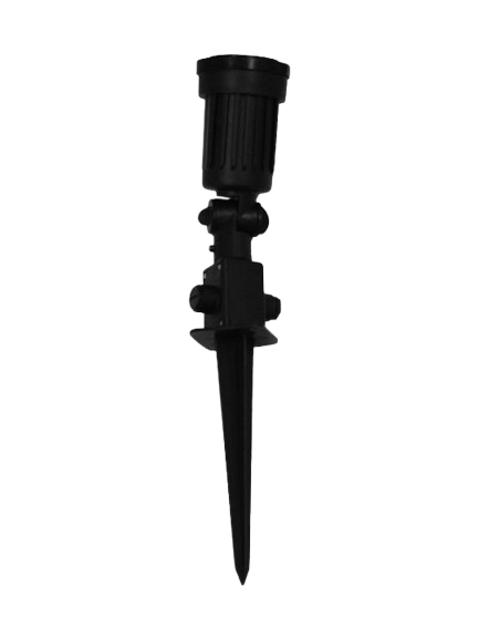 Pin Lamp, 1*E27, Plastic, 75mm Diameter x 350mm Height, Black – YD-6014