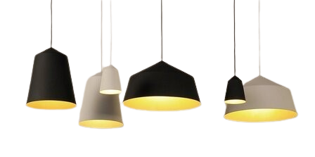 Pendant Lamp, 1*E27, Matte White Aluminium, 150mm Diameter x 180mm Height – YD-DT1517XS