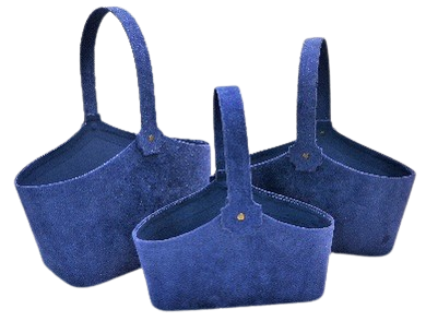 Basket Tray Blue APK2015M 34.5x13.5x15.5