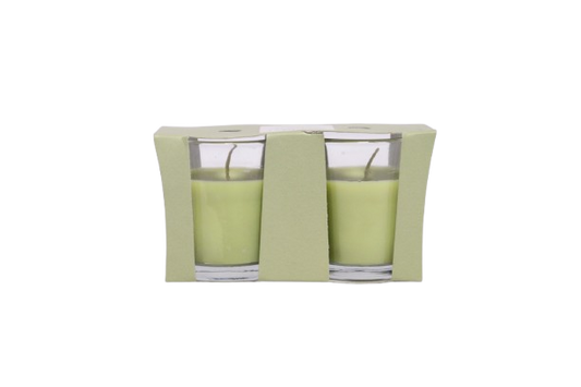 2PK JASMINE  SCENTED CANDLES 40G