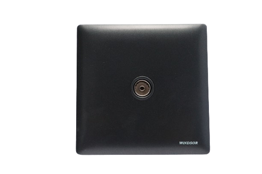 Windsor Innova Black Coaxial Socket - 91432GB