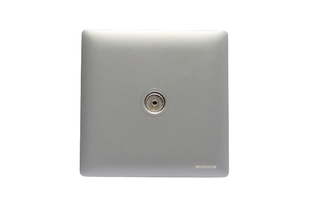 Windsor Innova Silver Coaxial Socket - 91432DS