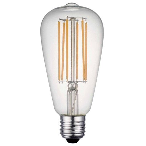 ST48 Clear LED Filament Bulb, 4W, E14, 2000-2700K