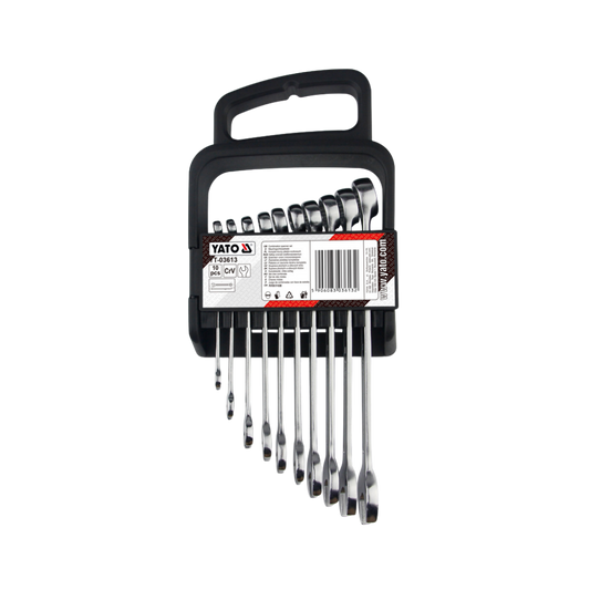 YATO 10PCS Combination Spanner Set Metric Wrench Set