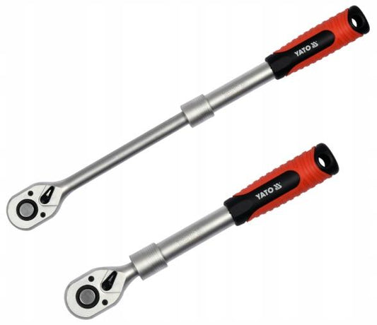 YATO Telescopic Ratchet Handle 1/2" YT-0299 – Extendable Socket Wrench