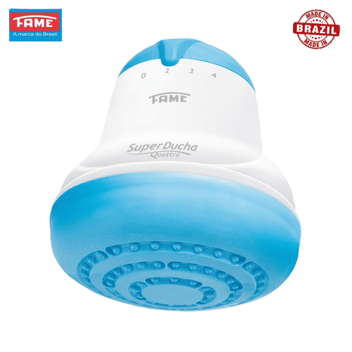 Super Ducha 4T Electric Shower Head 6000W Blue - Fame